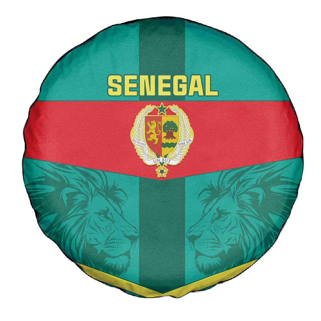 Support the Lions of Teranga - Senegal Football Spare Tire Cover