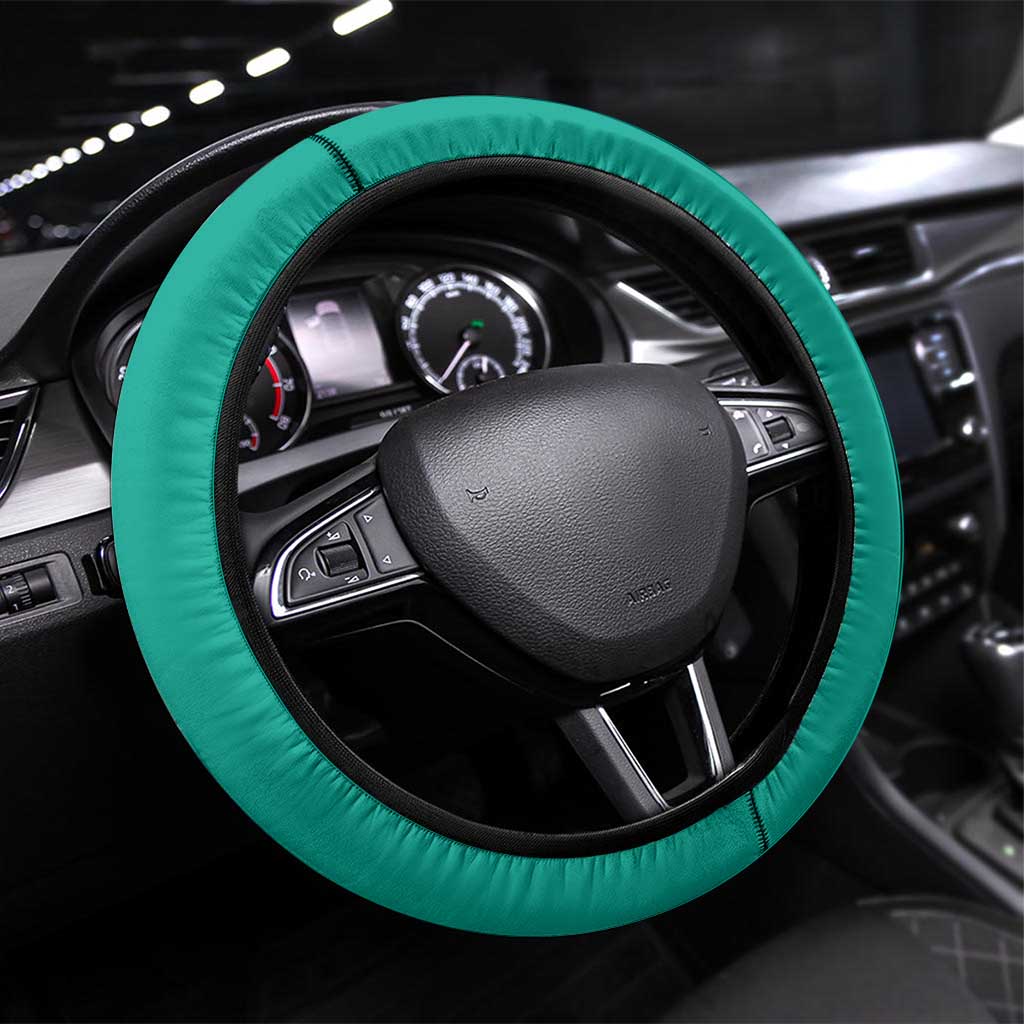 Support the Lions of Teranga - Senegal Football Steering Wheel Cover