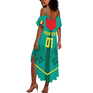 Support the Lions of Teranga - Senegal Football Summer Maxi Dress