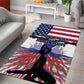 Afro Haiti Heritage Month 2025 Area Rug American Raised With Haitian Roots