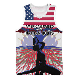 Afro Haiti Heritage Month 2025 Basketball Jersey American Raised With Haitian Roots LT01