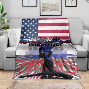 Afro Haiti Heritage Month 2025 Blanket American Raised With Haitian Roots