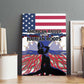 Afro Haiti Heritage Month 2025 Canvas Wall Art American Raised With Haitian Roots