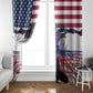 Afro Haiti Heritage Month 2025 Window Curtain American Raised With Haitian Roots