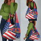 Haitian Americans Zipper Stylized Grocery Bag Haiti Heritage Month 2025