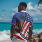 Haitian Americans Zipper Stylized Hawaiian Shirt Haiti Heritage Month 2025