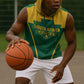 Custom South Africa Cricket Sleeveless Hoodie SA Protea Woza Nawe - African Pride