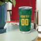 Custom South Africa Cricket Tumbler Cup SA Protea Woza Nawe