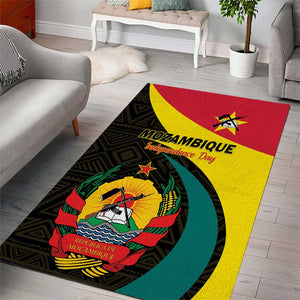 Mozambique Independence Day Area Rug Muzambhiki 1975 Anniversary