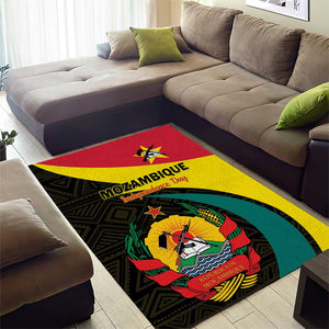 Mozambique Independence Day Area Rug Muzambhiki 1975 Anniversary