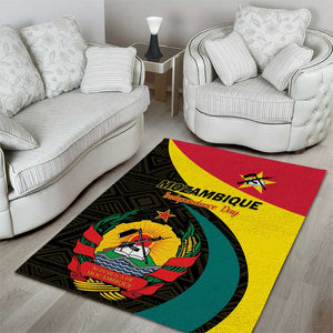 Mozambique Independence Day Area Rug Muzambhiki 1975 Anniversary