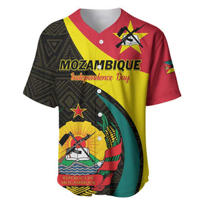 Mozambique Independence Day Baseball Jersey Muzambhiki 1975 Anniversary