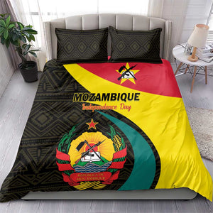 Mozambique Independence Day Bedding Set Muzambhiki 1975 Anniversary