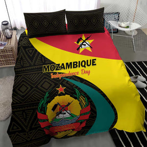 Mozambique Independence Day Bedding Set Muzambhiki 1975 Anniversary