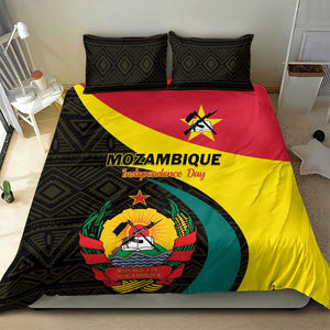 Mozambique Independence Day Bedding Set Muzambhiki 1975 Anniversary