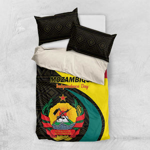 Mozambique Independence Day Bedding Set Muzambhiki 1975 Anniversary