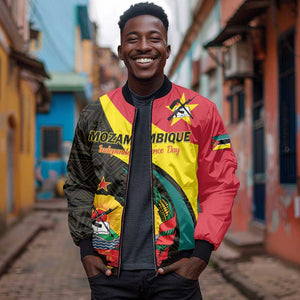 Mozambique Independence Day Bomber Jacket Muzambhiki 1975 Anniversary