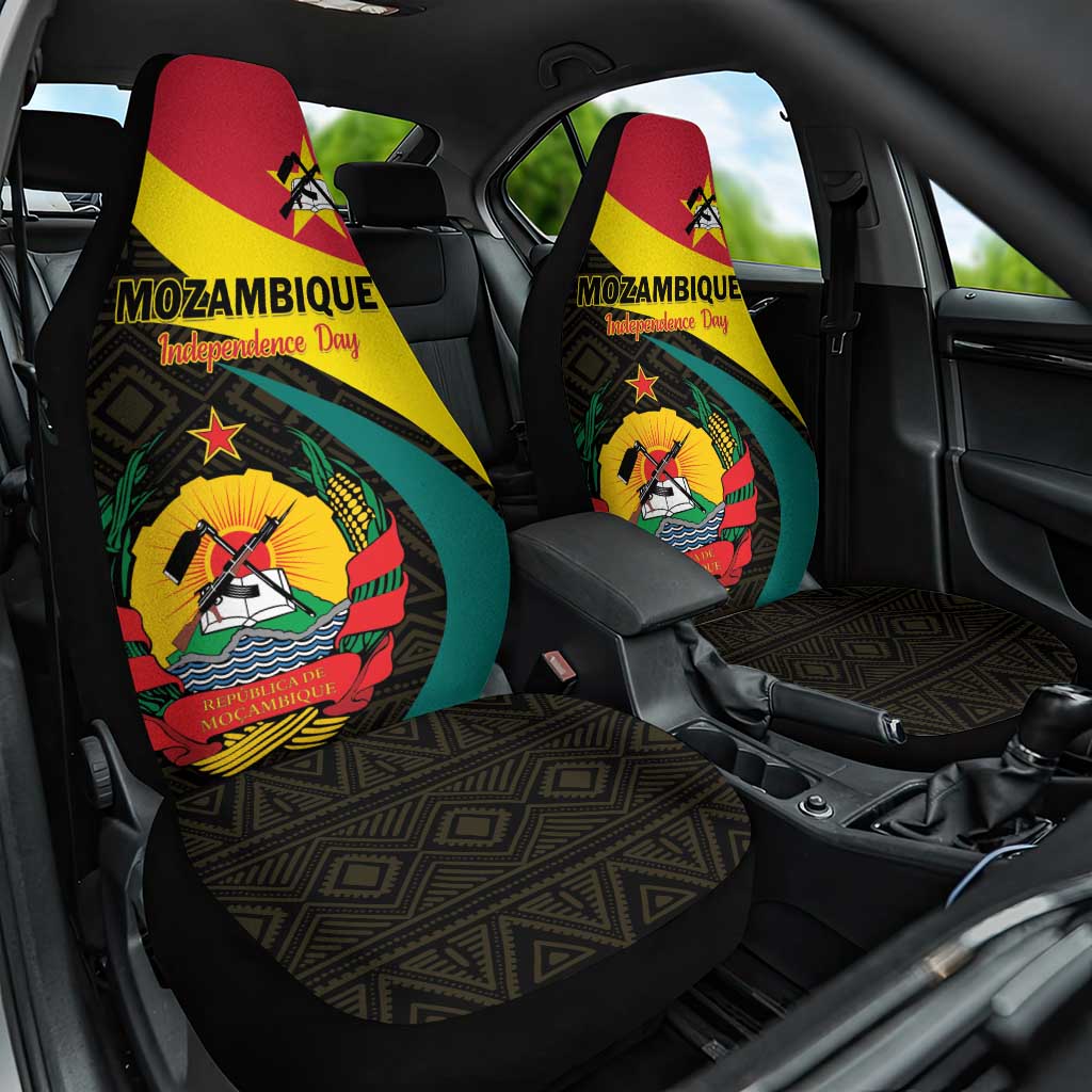 Mozambique Independence Day Car Seat Cover Muzambhiki 1975 Anniversary