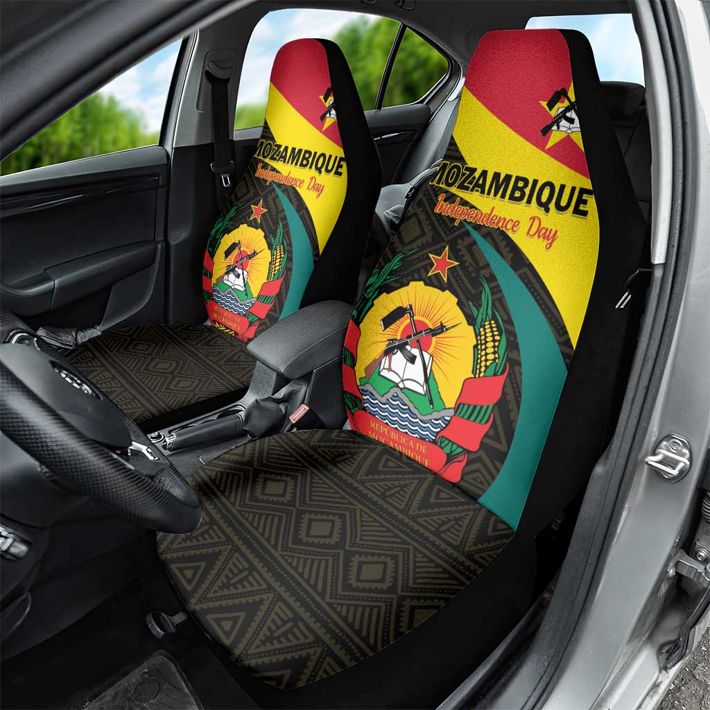 Mozambique Independence Day Car Seat Cover Muzambhiki 1975 Anniversary