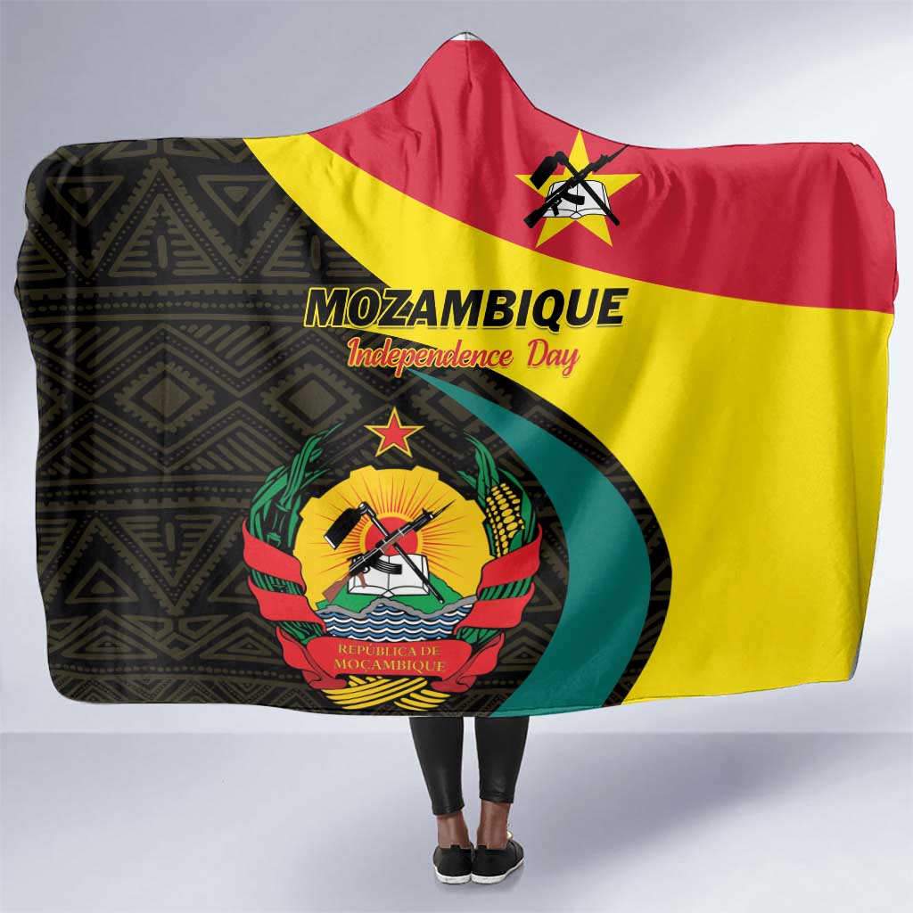 Mozambique Independence Day Hooded Blanket Muzambhiki 1975 Anniversary