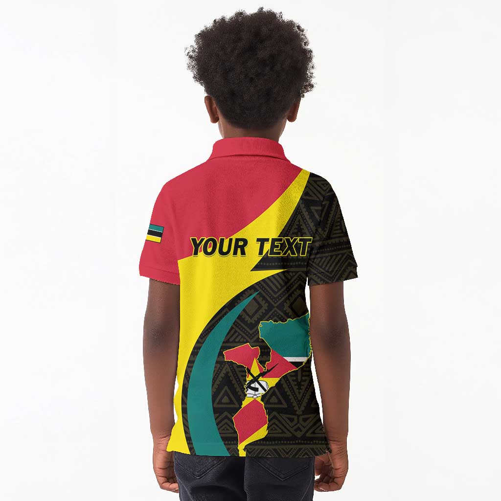 Mozambique Independence Day Kid Polo Shirt Muzambhiki 1975 Anniversary