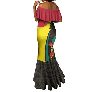 Mozambique Independence Day Mermaid Dress Muzambhiki 1975 Anniversary