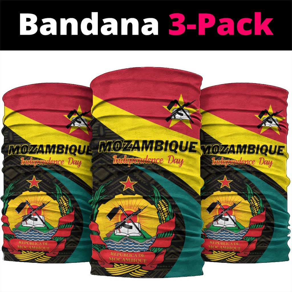 Mozambique Independence Day Neck Gaiter Muzambhiki 1975 Anniversary LT01