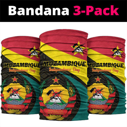 Mozambique Independence Day Neck Gaiter Muzambhiki 1975 Anniversary LT01