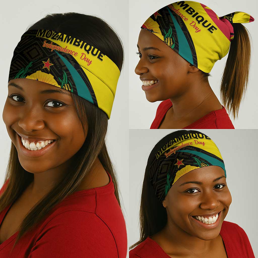 Mozambique Independence Day Neck Gaiter Muzambhiki 1975 Anniversary LT01