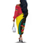 Mozambique Independence Day Off The Shoulder Long Sleeve Dress Muzambhiki 1975 Anniversary