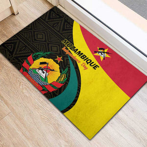 Mozambique Independence Day Rubber Doormat Muzambhiki 1975 Anniversary