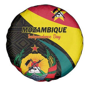 Mozambique Independence Day Spare Tire Cover Muzambhiki 1975 Anniversary