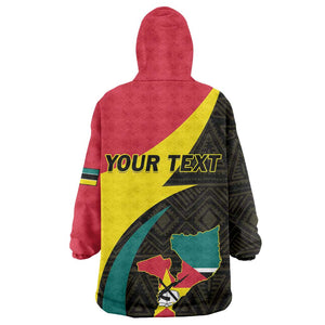 Mozambique Independence Day Wearable Blanket Hoodie Muzambhiki 1975 Anniversary