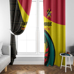 Mozambique Independence Day Window Curtain Muzambhiki 1975 Anniversary