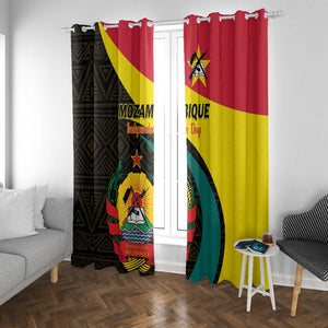 Mozambique Independence Day Window Curtain Muzambhiki 1975 Anniversary