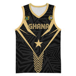 Custom Football 2026 Ghana Basketball Jersey Black Stars Rise