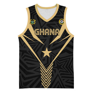 Custom Football 2026 Ghana Basketball Jersey Black Stars Rise