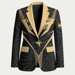 Custom Football 2026 Ghana Blazer Black Stars Rise
