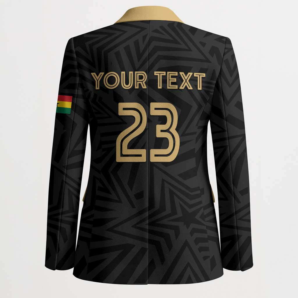 Custom Football 2026 Ghana Blazer Black Stars Rise