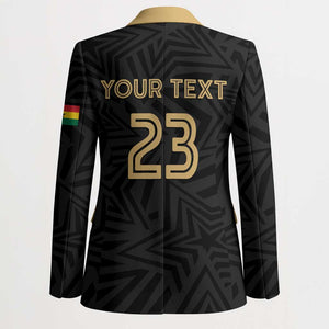Custom Football 2026 Ghana Blazer Black Stars Rise