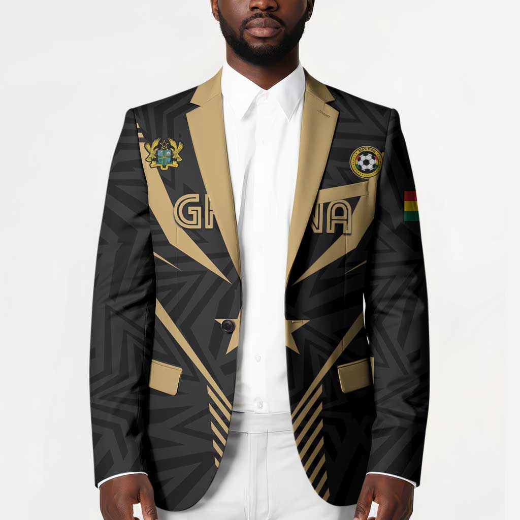 Custom Football 2026 Ghana Blazer Black Stars Rise