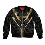 Custom Football 2026 Ghana Bomber Jacket Black Stars Rise