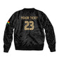 Custom Football 2026 Ghana Bomber Jacket Black Stars Rise