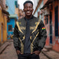 Custom Football 2026 Ghana Bomber Jacket Black Stars Rise
