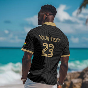 Custom Football 2026 Ghana Hawaiian Shirt Black Stars Rise