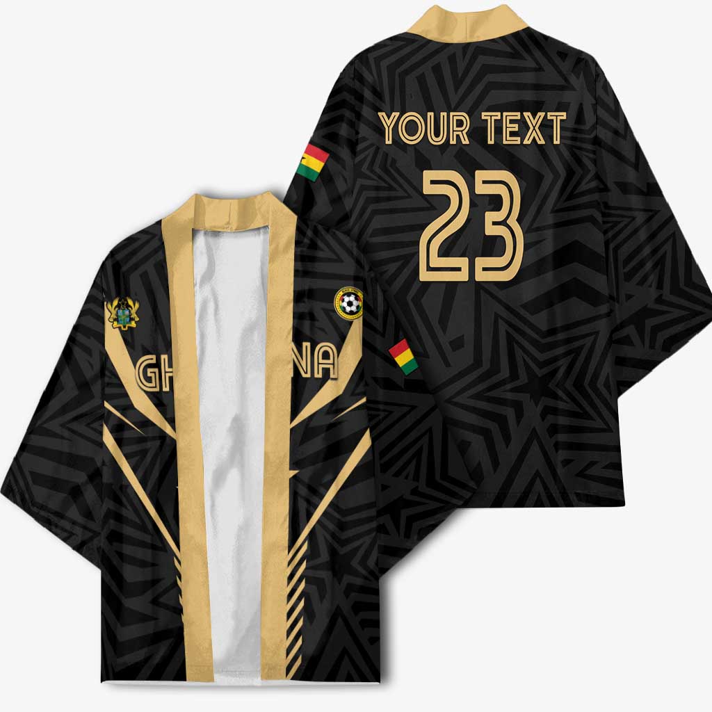 Custom Football 2026 Ghana Kimono Black Stars Rise