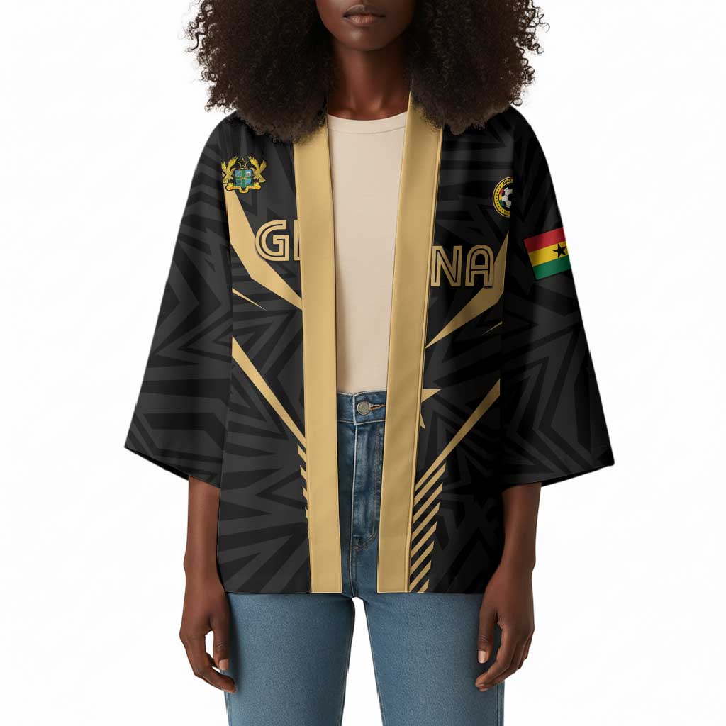 Custom Football 2026 Ghana Kimono Black Stars Rise