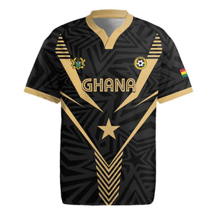 Custom Football 2026 Ghana Rugby Jersey Black Stars Rise