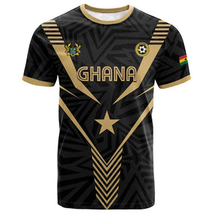 Custom Football 2026 Ghana T shirt Black Stars Rise