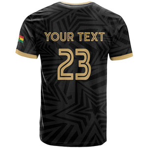 Custom Football 2026 Ghana T shirt Black Stars Rise